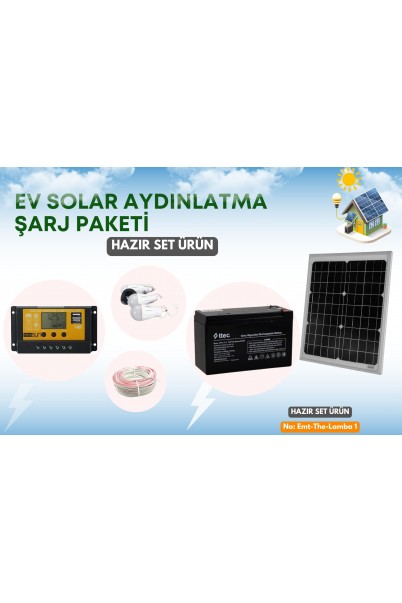 EKONOMİK AYDINLATMA GÜNEŞ PANEL SETİ EKONOMİK AYDINLATMA GÜNEŞ PANEL SETİ